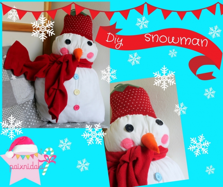 Φτιάξτε μόνοι σας τον πιο όμορφο χιονάνθρωπο. Τα υλικά τα έχετε!