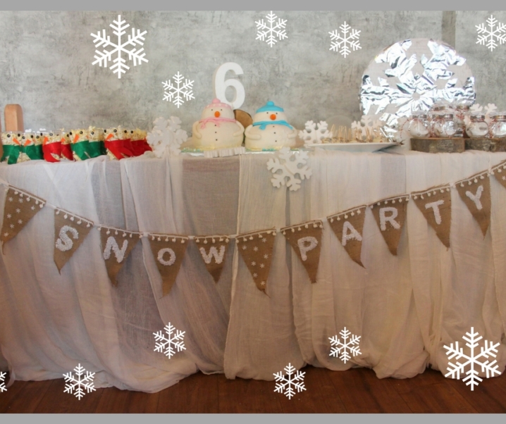 Snow party! Ένα πάρτι με θέμα το χιόνι στην καρδιά του χειμώνα