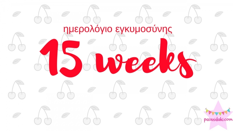 Ημερολόγιο εγκυμοσύνης | 15η εβδομάδα και έχουμε δίδυμο φιλαράκι