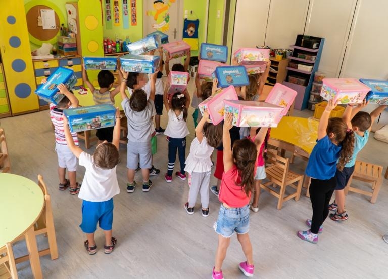 Η PLAYMOBIL χάρισε περισσότερα από 6.000 χαμογέλα