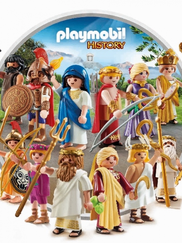 Η PLAYMOBIL καλωσορίζει τους 12 αρχαίους Έλληνες θεούς
