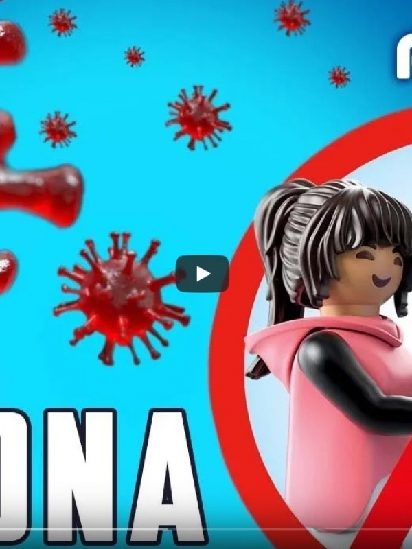 Τα PLAYMOBIL εξηγούν στα παιδιά γιατί πρέπει να είναι μακριά από τους φίλους τους