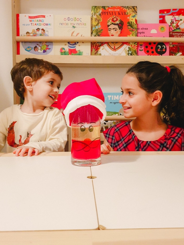 Πείραμα για παιδιά – Ο Άγιος Βασίλης έχει πονοκέφαλο