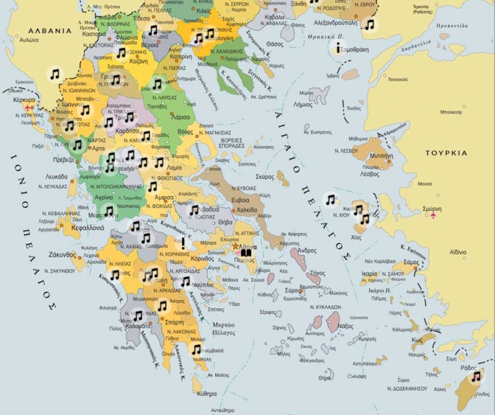 Επανάσταση του 1821 – Διαδραστικός χάρτης με Δημοτικά Τραγούδια απ’ όλη την Ελλάδα