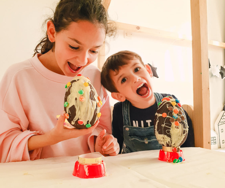 Διακοσμήσαμε τα πασχαλινά μας αβγά