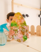 Πασχαλινή κατασκευή – Φτιάξαμε ένα πασχαλινό παιχνίδι