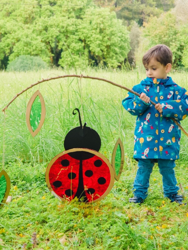 Φτιάξαμε μια πασχαλίτσα συλλέκτη ήλιου
