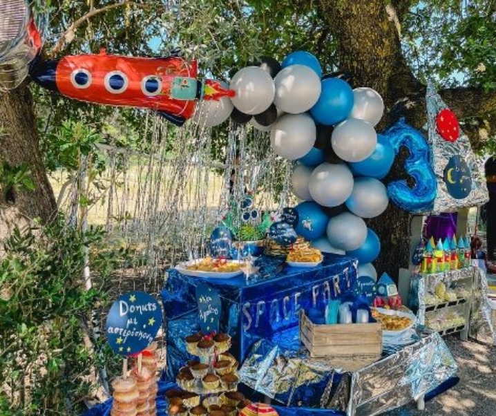 Ο Στέλιος έγινε 3 και το γιορτάσαμε μ’ ένα space party