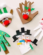 Δωρεάν εκτυπώσιμα – Φτιάξτε χάρτινες χριστουγεννιάτικες γιρλάντες