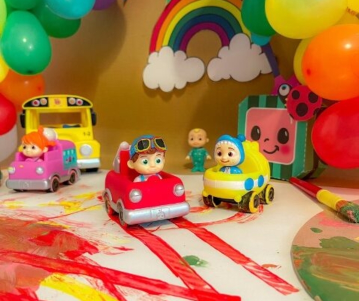 Ζωγραφίσαμε με τα αυτοκινητάκια του Στέλιου