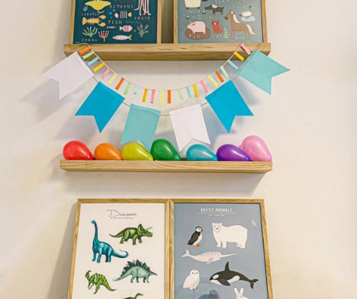 Διακόσμηση παιδικού δωματίου με ζωάκια