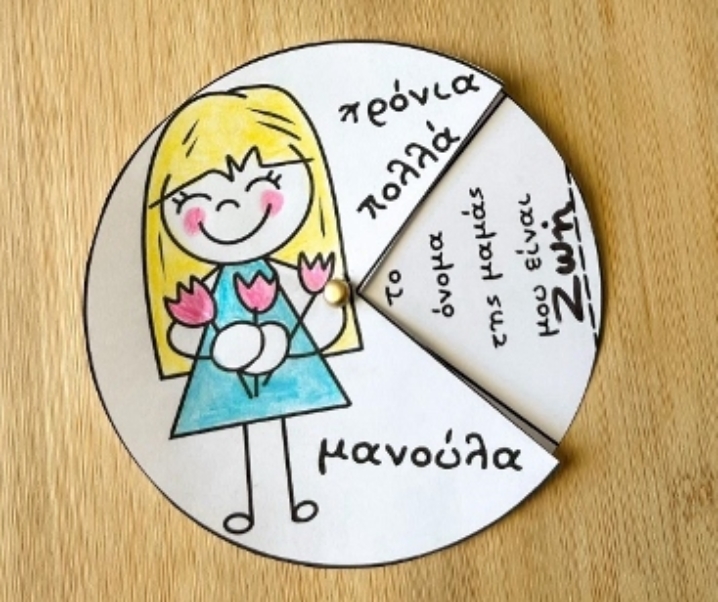 Γιορτή της μητέρας – Δωρεάν εκτυπώσιμη κάρτα