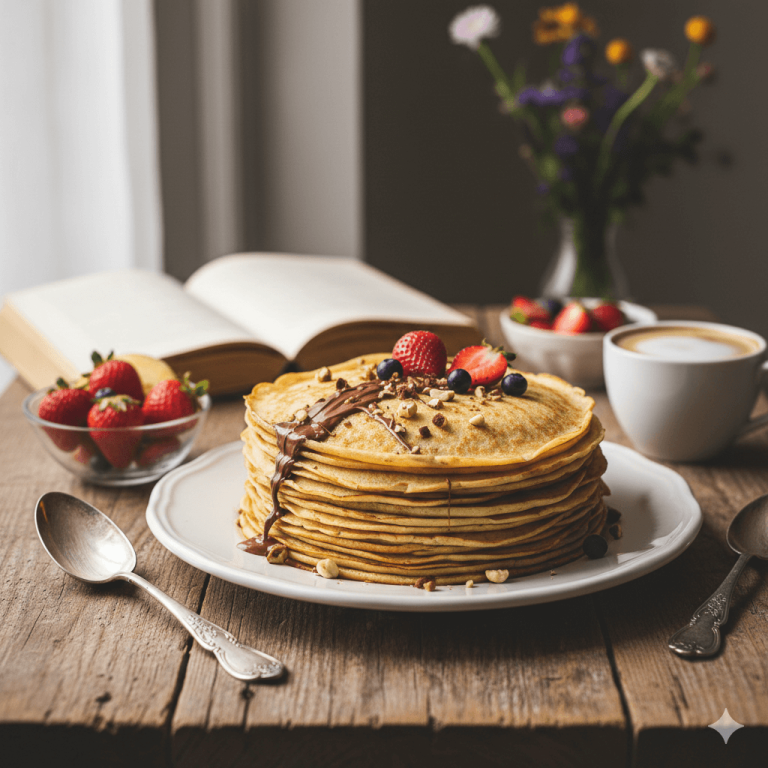Η απόλυτη βασική συνταγή για σπιτικές κρέπες