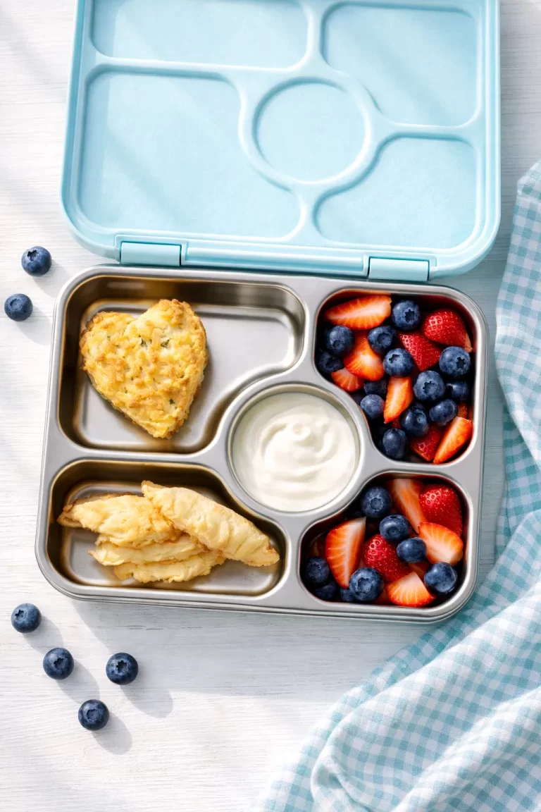 Το πιο λαχταριστό και εύκολο Lunchbox για το Σχολείο: Τοστάκια, Ομελέτα Καρδιά & Φρούτα!